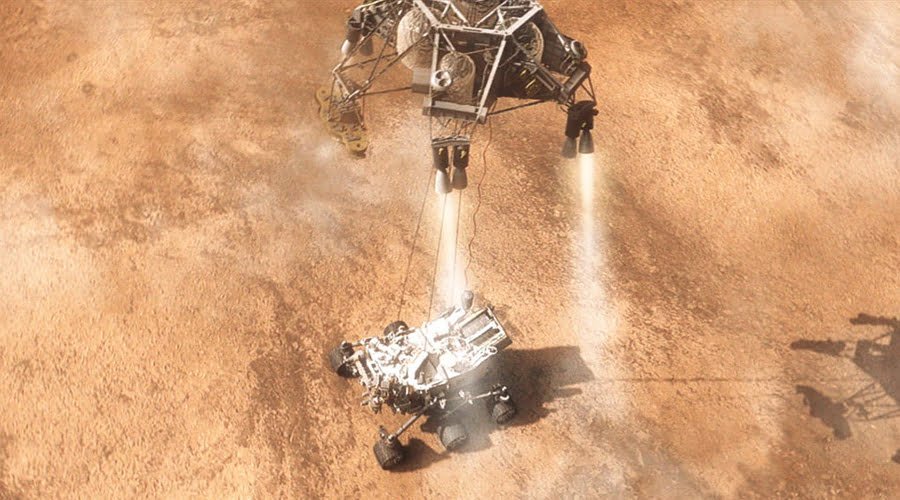 AGOSTO - CURIOSITY EM MARTE