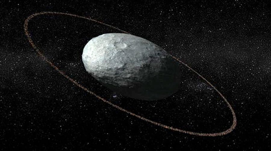 OUTUBRO - O ANEL DE HAUMEA