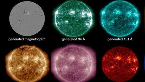 Simulação do Sol com IA