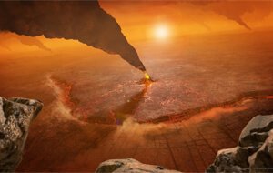 Ilustração da grande coroa de Quetzalpetlatl, em Vênus