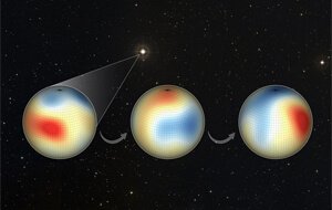 O campo magnético variável da estrela Iota Horologii