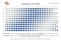 Calend&aacute;rio Lunar 2026 - horizontal branco