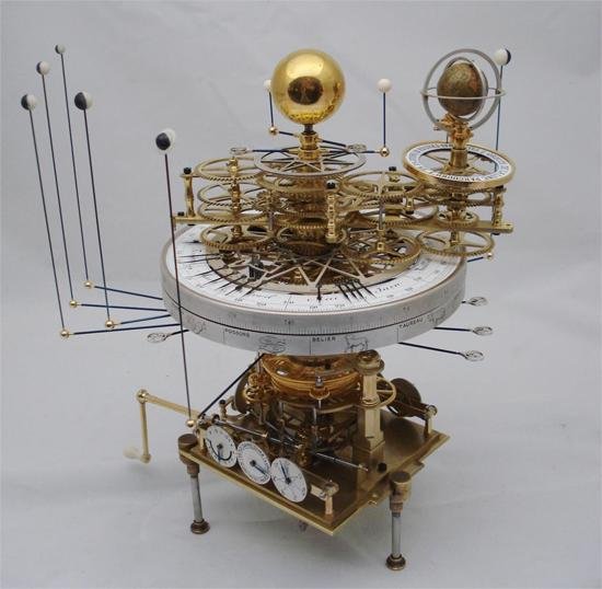 Modelo mecânico do Sistema Solar Orrery