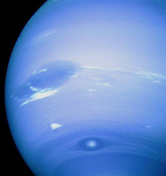 Netuno Planeta Netuno em foto da Voyager