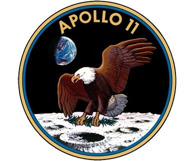 Insígna da missão Apollo 11 Arquivo histórico