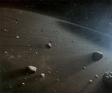 Asteroides Arquivo histórico