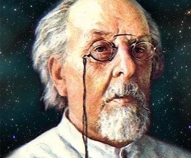 Konstantin Tsiolkovsky (1857-1935) Arquivo histórico